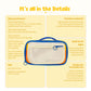 Yellow Blue Candy Pop Stationery Pouch