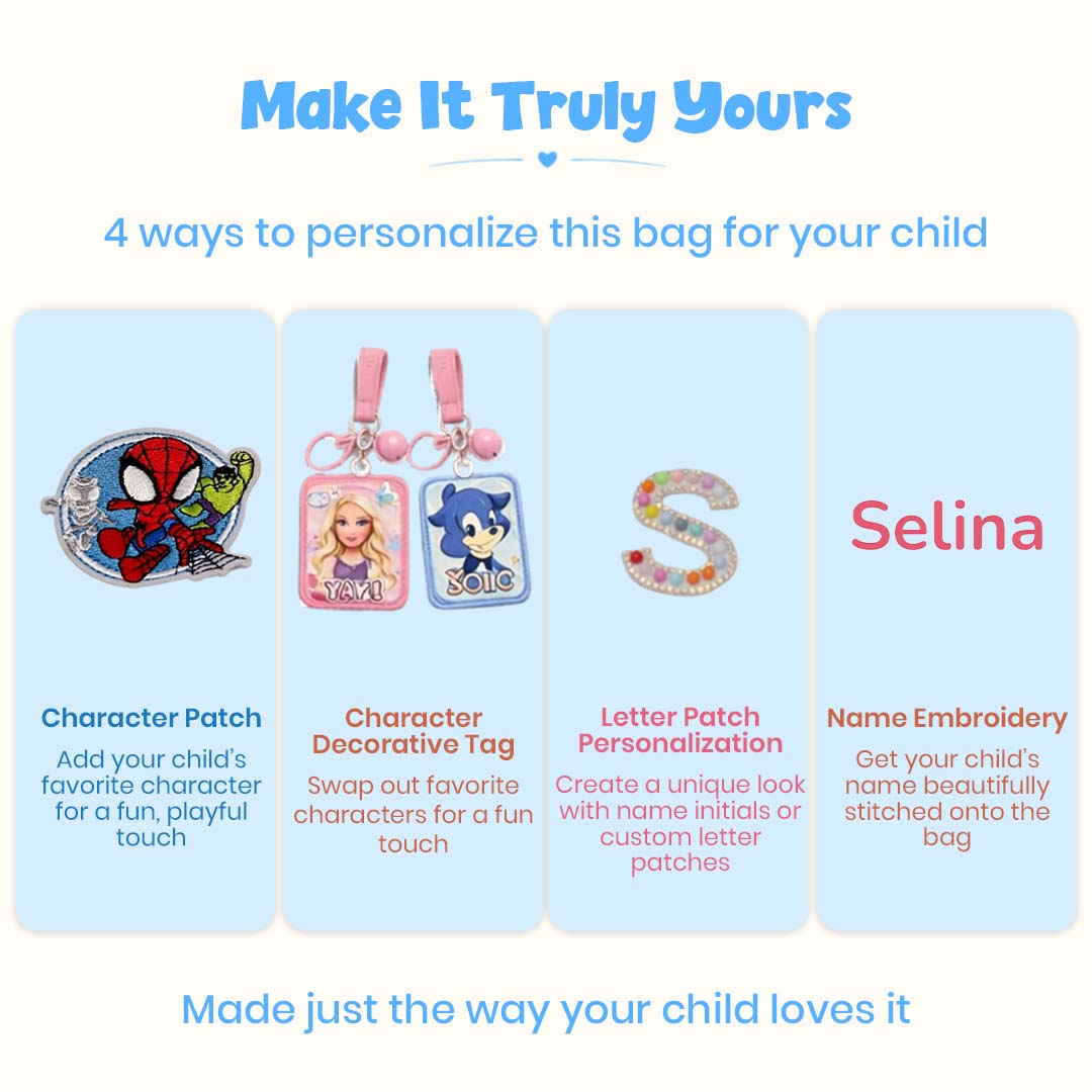 Blue Candy Pop Backpack Small