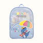 Dino Blue Jelly Character Backpacks