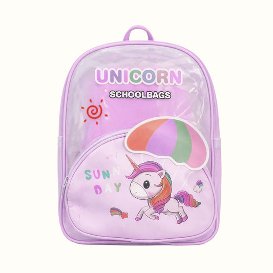 Unicorn Lavender Jelly Character Backpacks
