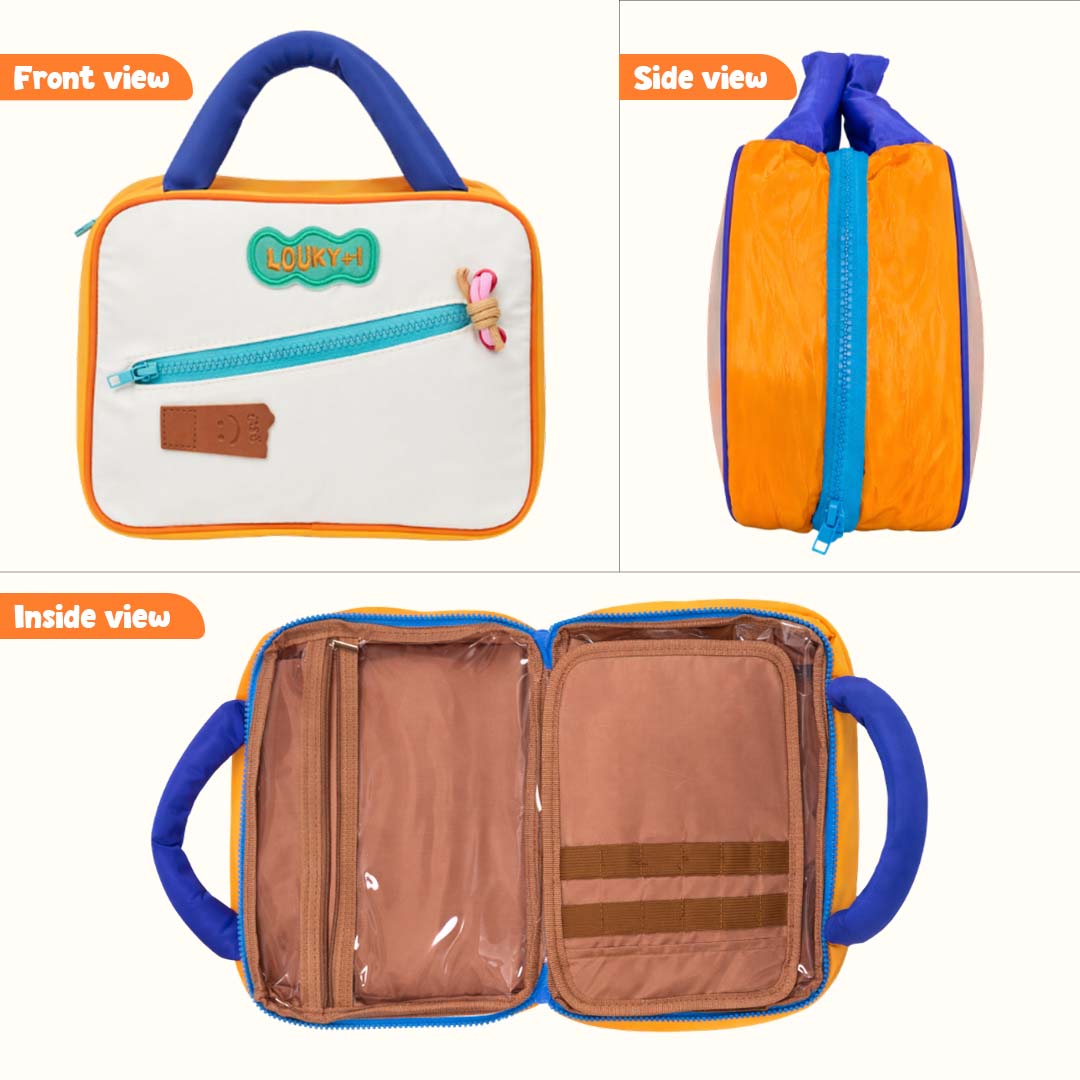 Tan All In One Utility Pouch