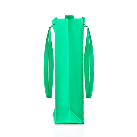 Neon Green Waterproof Tote - Beach Edition