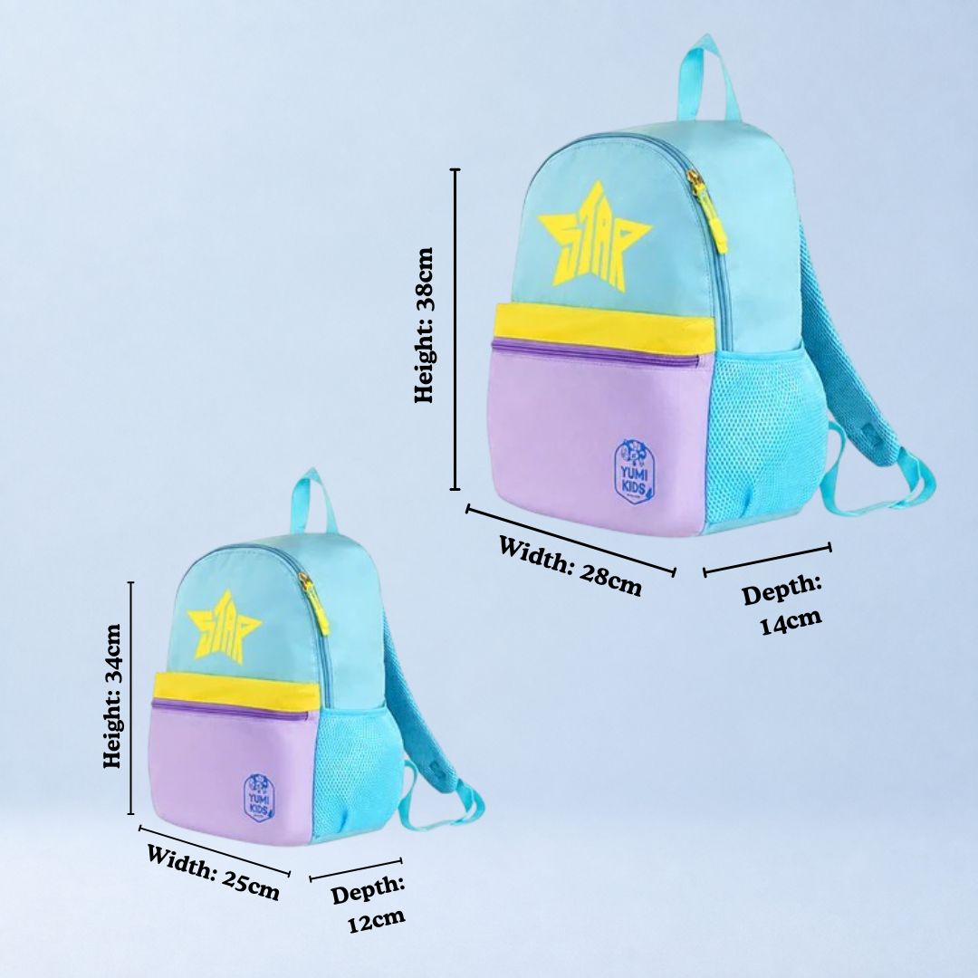 Superstar - Blue Candy Pop School Backpack