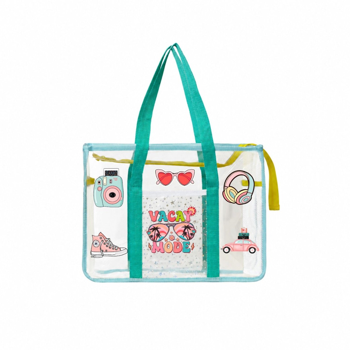 Ocean Blue Waterproof Tote - Vacay Mode