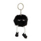 Shadow Black Puff Pal Keychain