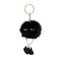 Shadow Black Puff Pal Keychain