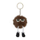 Coco Brown Puff Pal Keychain