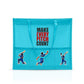 Neon Blue Waterproof Tote - Cricket Edition