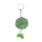 Mossy Green Puff Pal Keychain