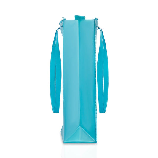 Neon Blue Waterproof Tote - Hotwheels Edition