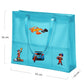 Neon Blue Waterproof Tote - Hotwheels Edition