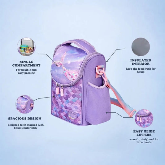 Little Mermaid Smart Kids Insulated Lunch Bag