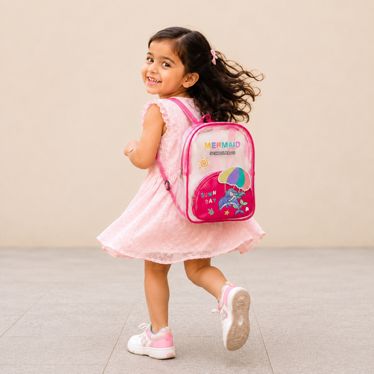 Mermaid Jelly School Backpack