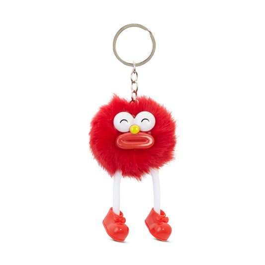 Blaze Red Puff Pal Keychain