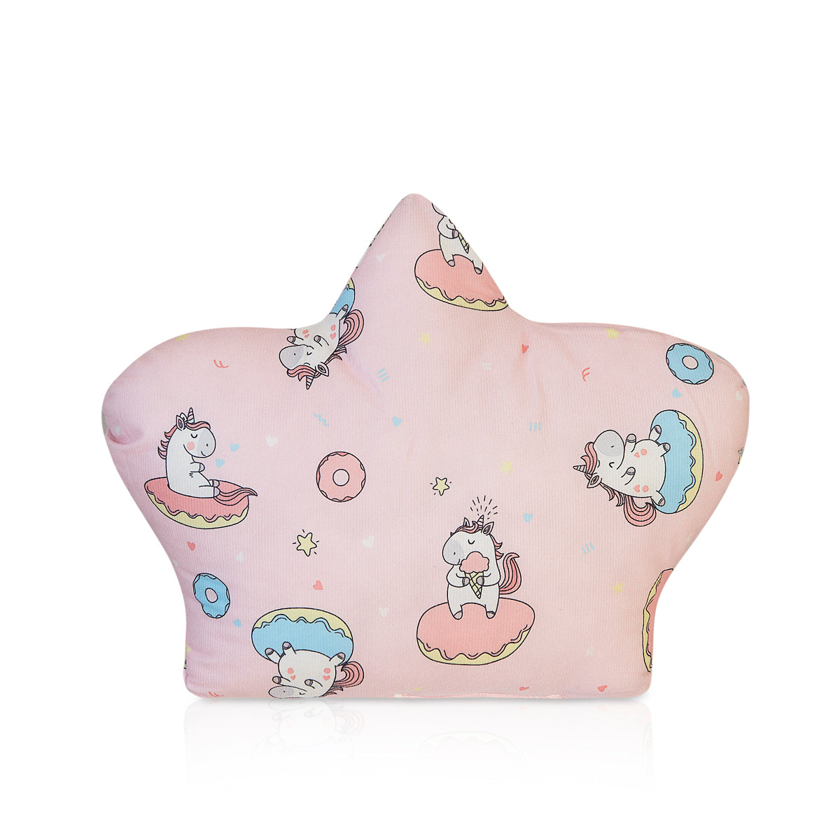 Pink Newborn Pillow – Magic Unicorn