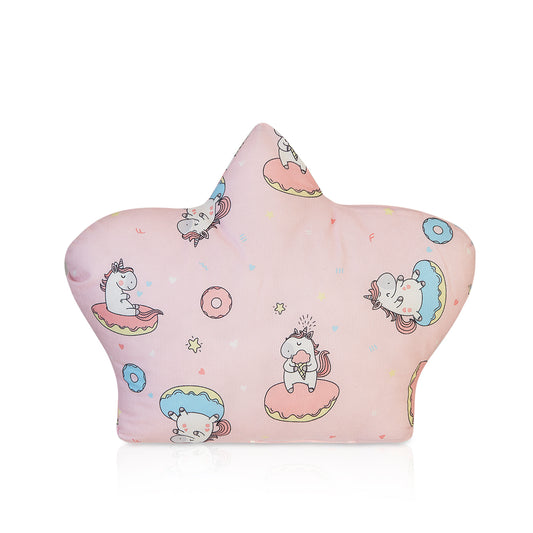 Pink Newborn Pillow – Magic Unicorn