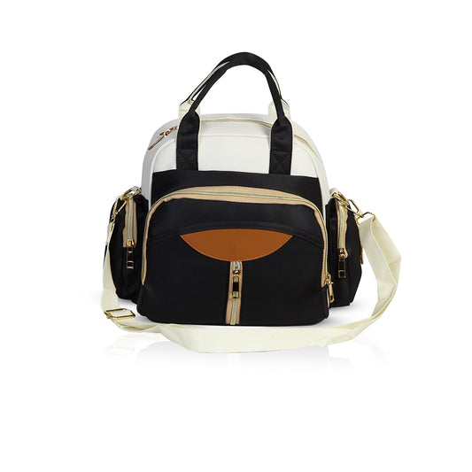 Midnight Black Diaper Bag