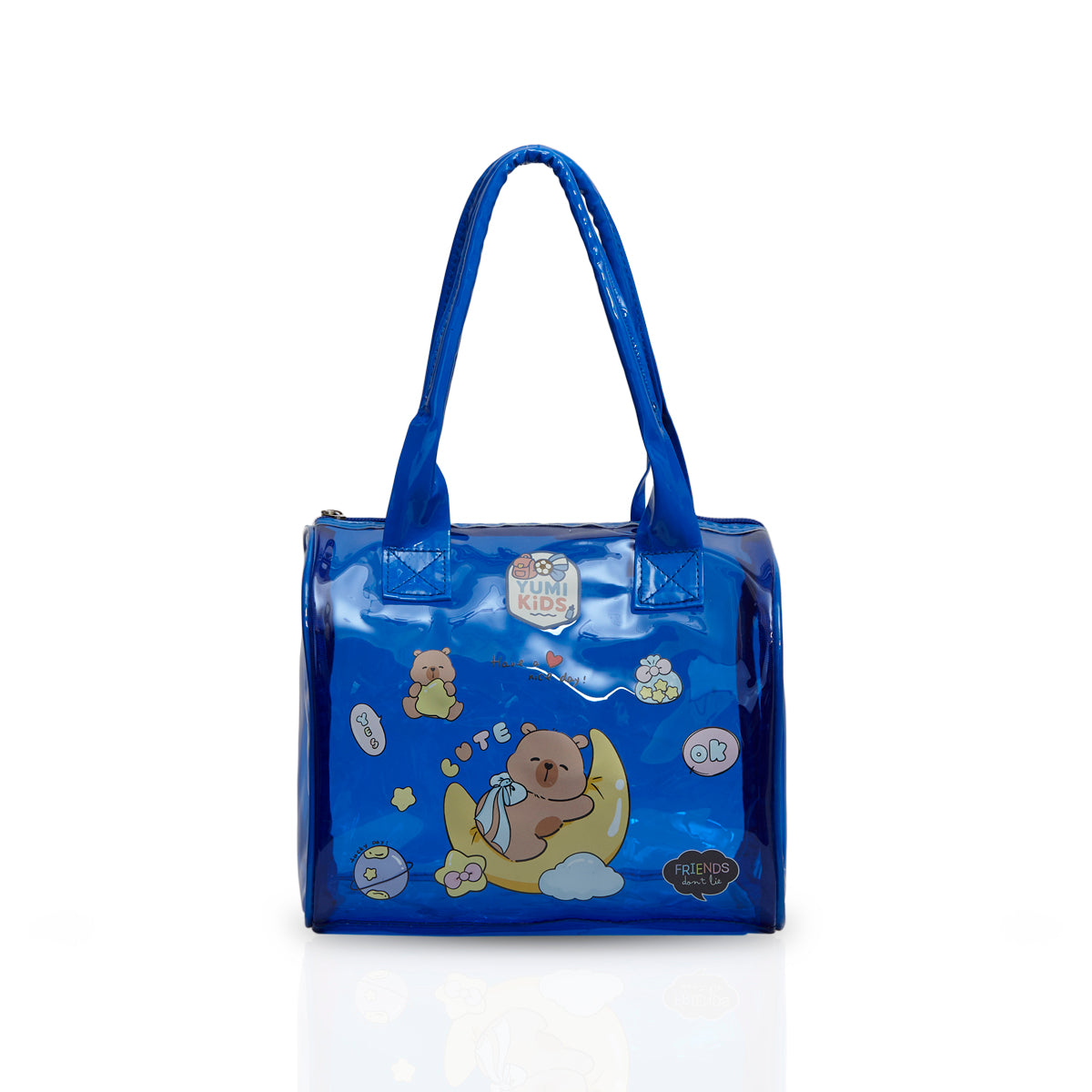 Blue Mini Me Waterproof Pop Tote