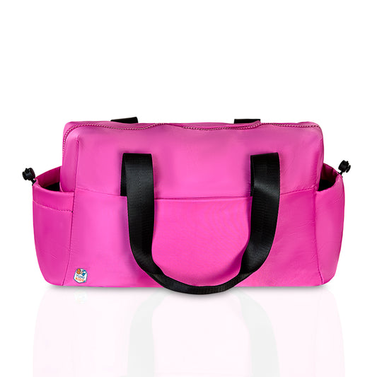 Pink Kids Sports Mesh Duffles