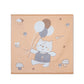 Peach Reversible Newborn Quilt Blanket & Towel