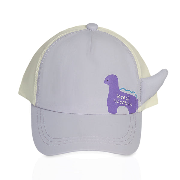 Lavender Dino Kids Cap