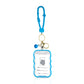 Cute Unicorn ID Card Holder Keychain