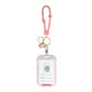 Cute Unicorn ID Card Holder Keychain