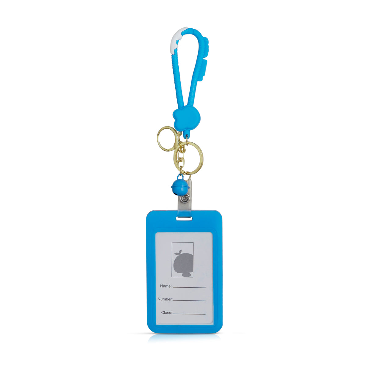 Superhero ID Card Holder Keychain