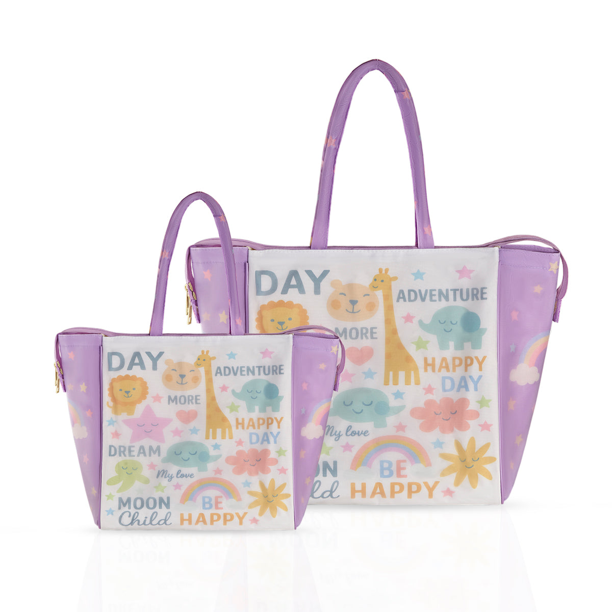 Urban Explorers Lavender Tote Bag
