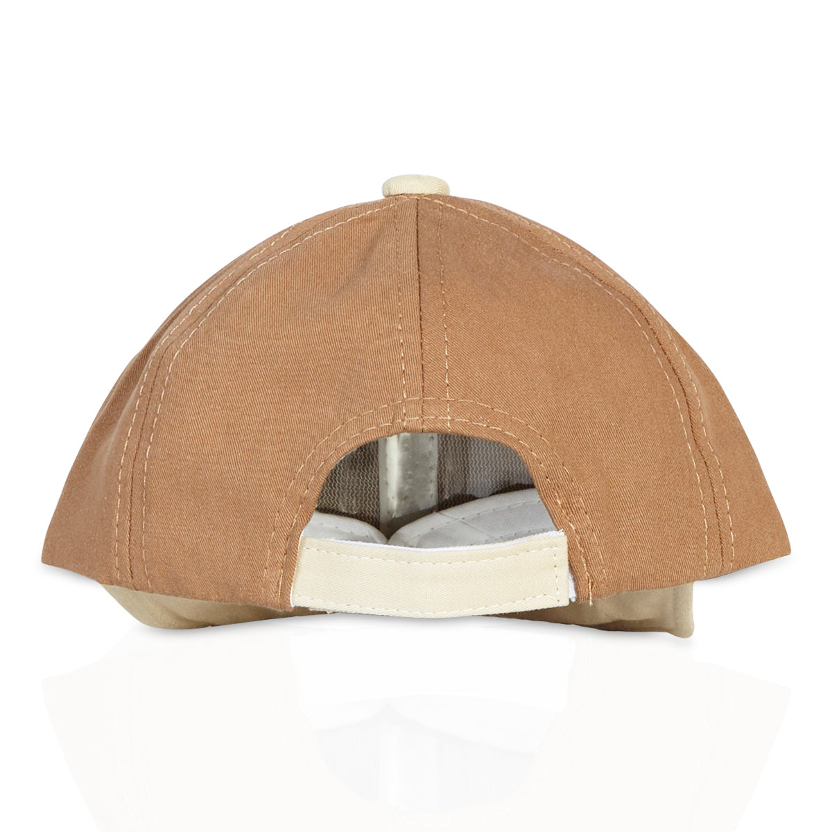 Fun Character Soft Cotton Cap - Brown