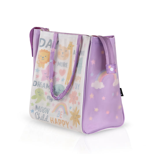 Urban Explorers Lavender Tote Bag