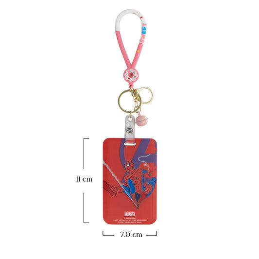 Superhero ID Card Holder Keychain