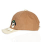 Fun Character Soft Cotton Cap - Brown