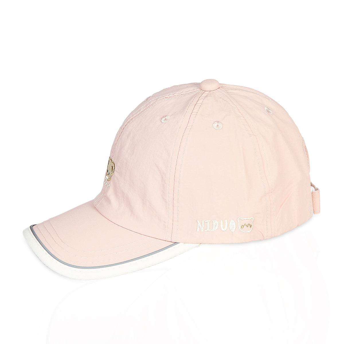 Pink Reflective Kids Caps