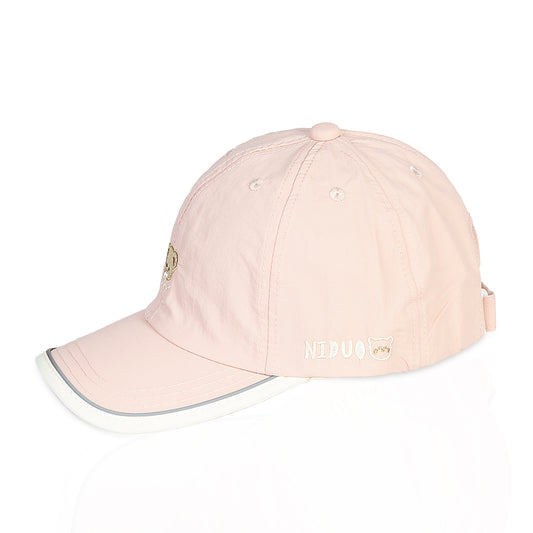 Pink Reflective Kids Caps