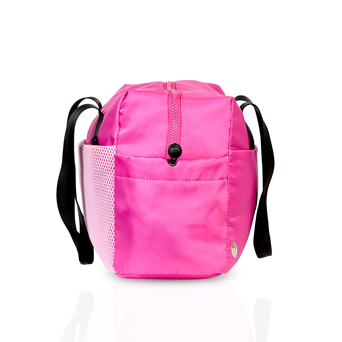 Pink Kids Sports Mesh Duffles