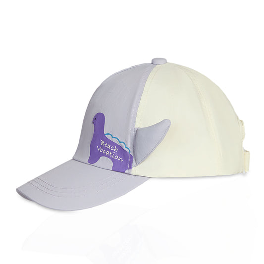 Lavender Dino Kids Cap