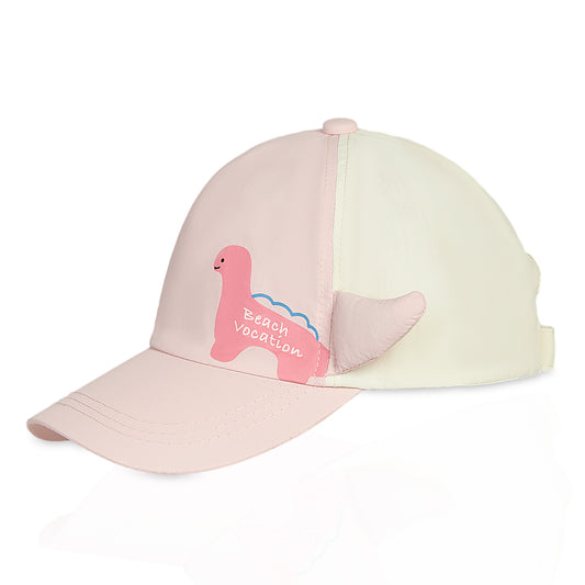 Pink Dino Kids Cap