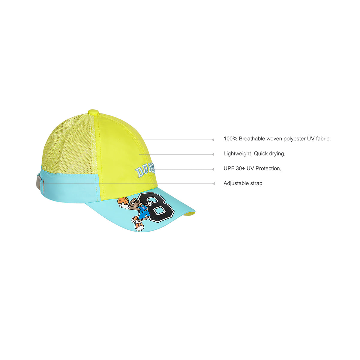 Bright Yellow Baseball Cap