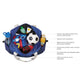 Navy Kids Sports Mesh Duffles