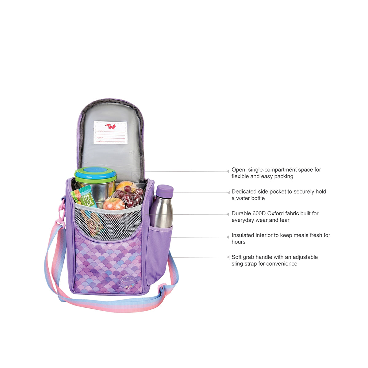 Little Mermaid Smart Kids Insulated Lunch Bag