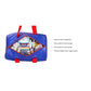 Quilted Statement Duffles - Royal Blue