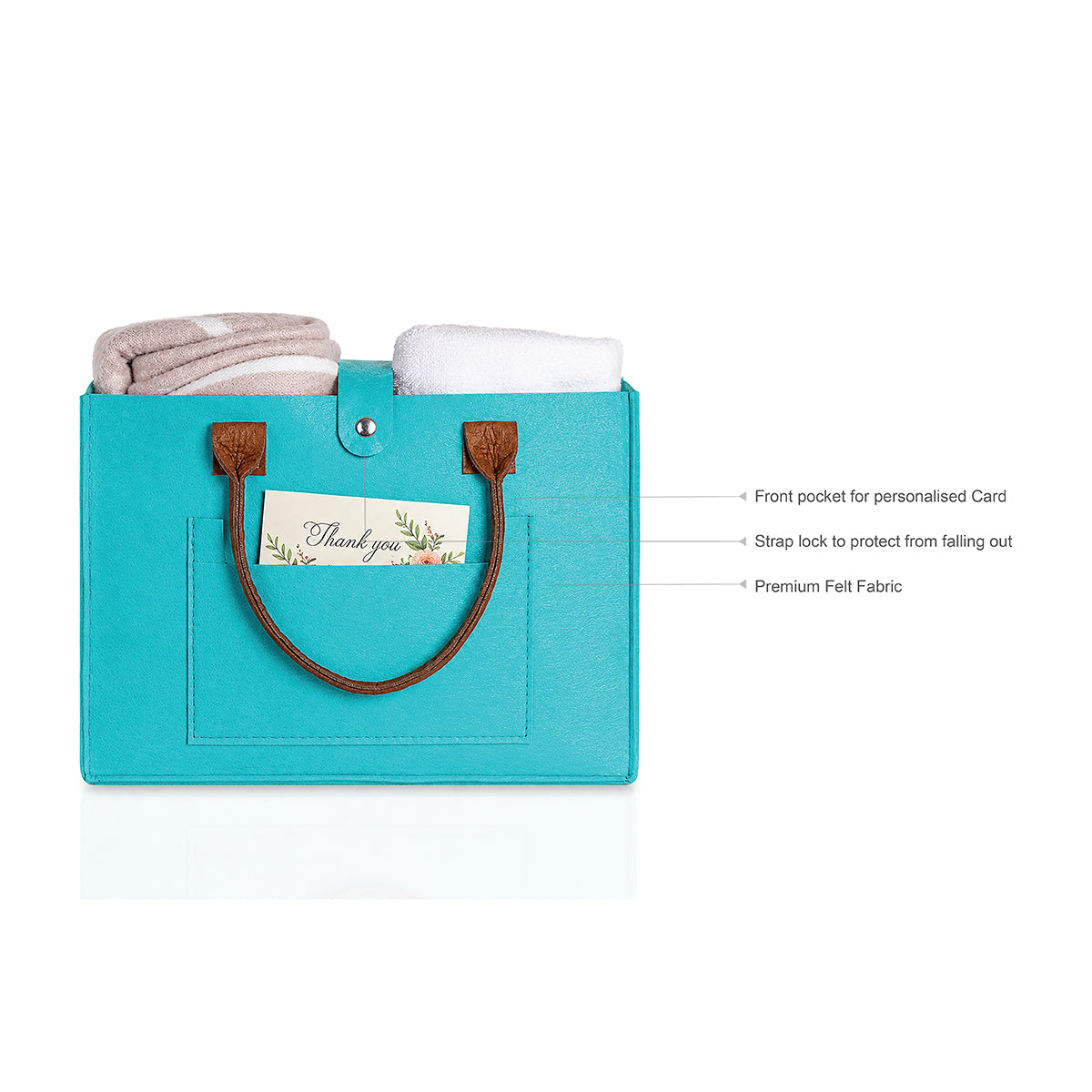 Green Hamper Gift Bag