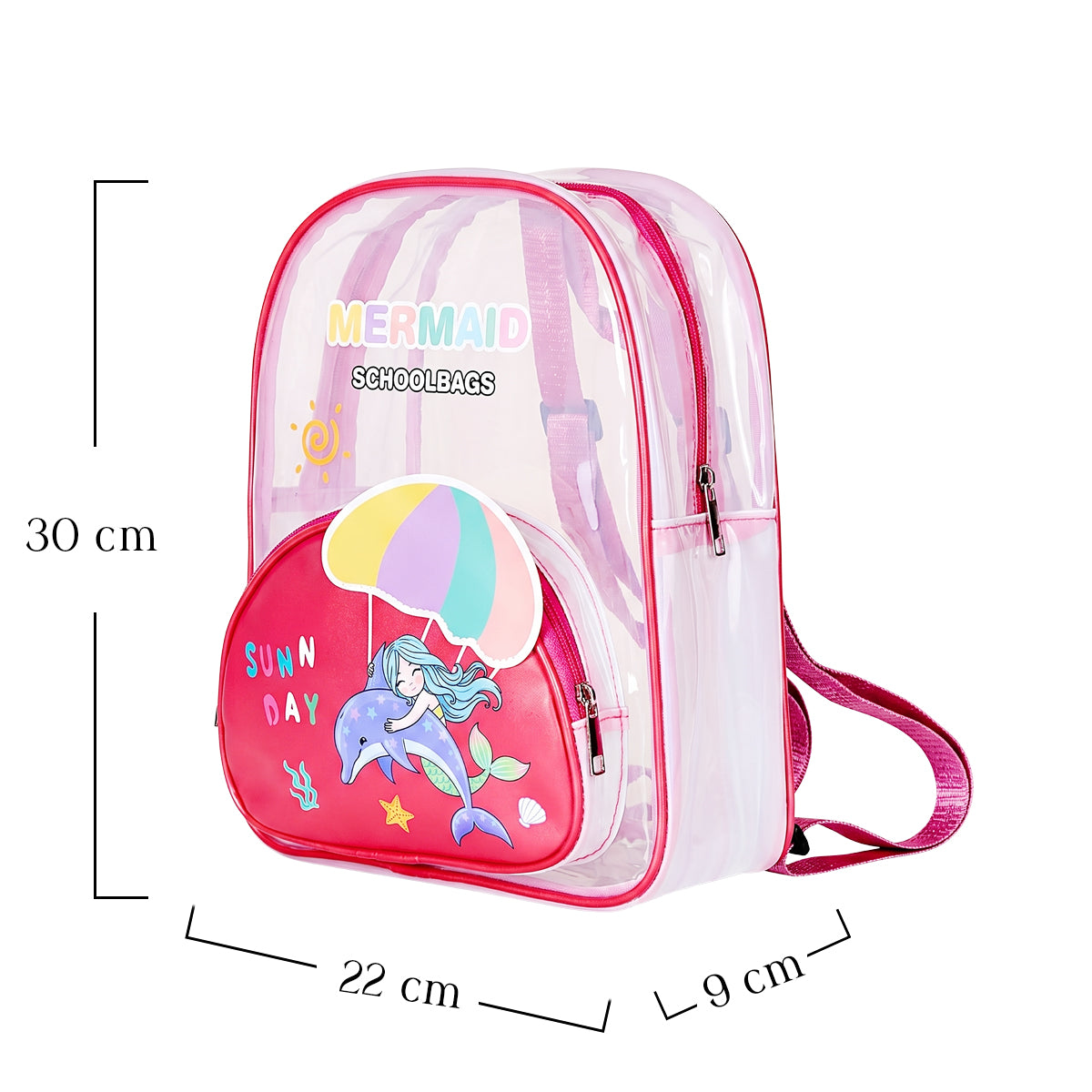Mermaid Jelly School Backpack