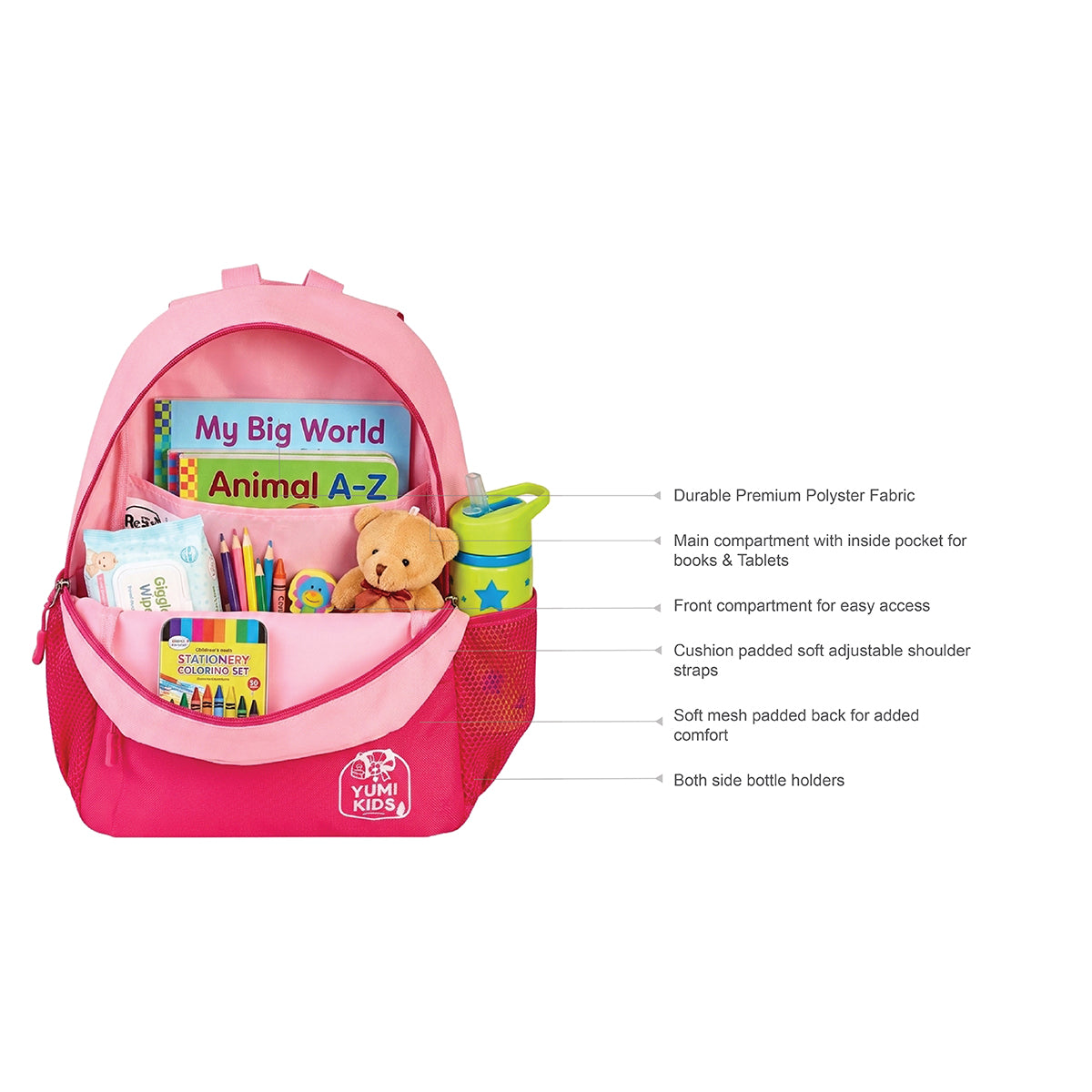 Need For Space- Pink Candy Pop School Backpack