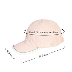 Pink Reflective Kids Caps