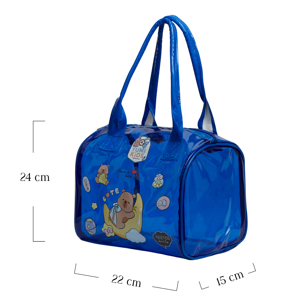 Blue Mini Me Waterproof Pop Tote