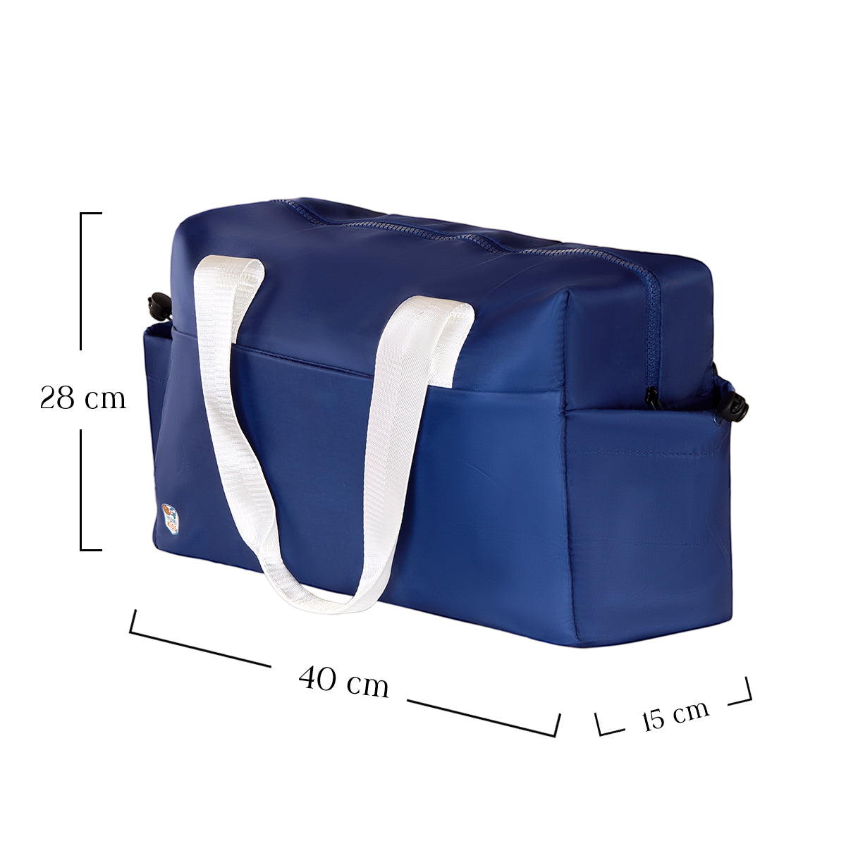 Navy Kids Sports Mesh Duffles