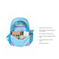Need For Space- Blue Candy Pop School Backpack