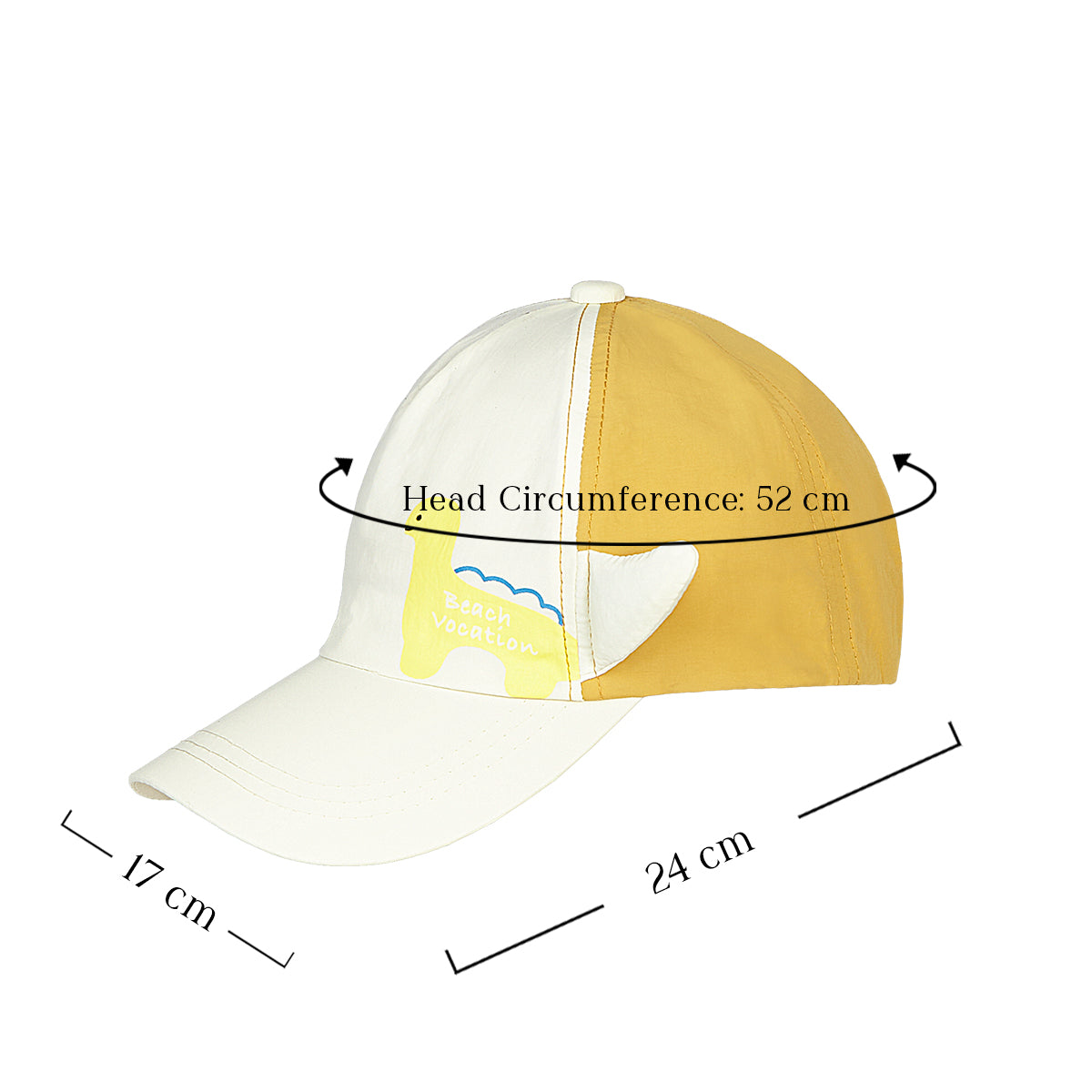 Tan Dino Kids Cap